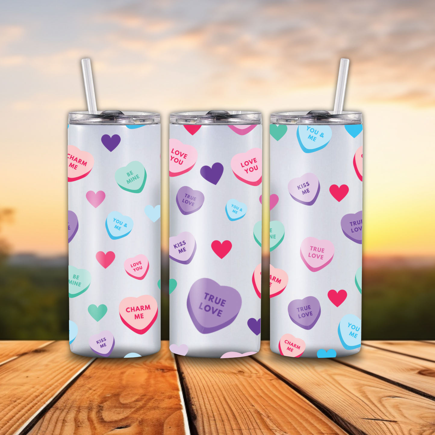 Valentines Day 20oz tumbler