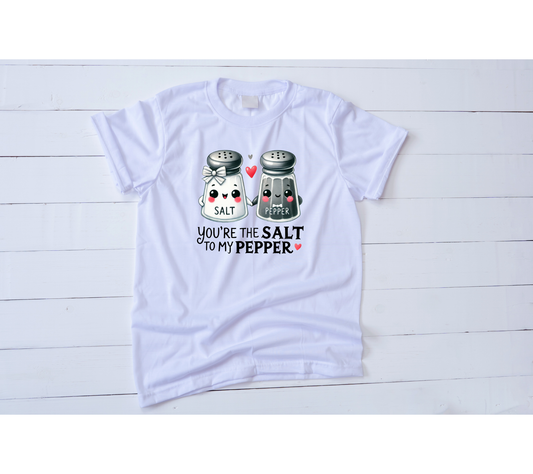 You're the salt to my pepper Valentines Shirt