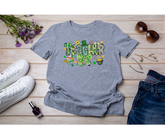 St. Patricks Day teacher shirt