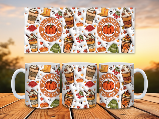 Fall Vibes 11oz coffee mug